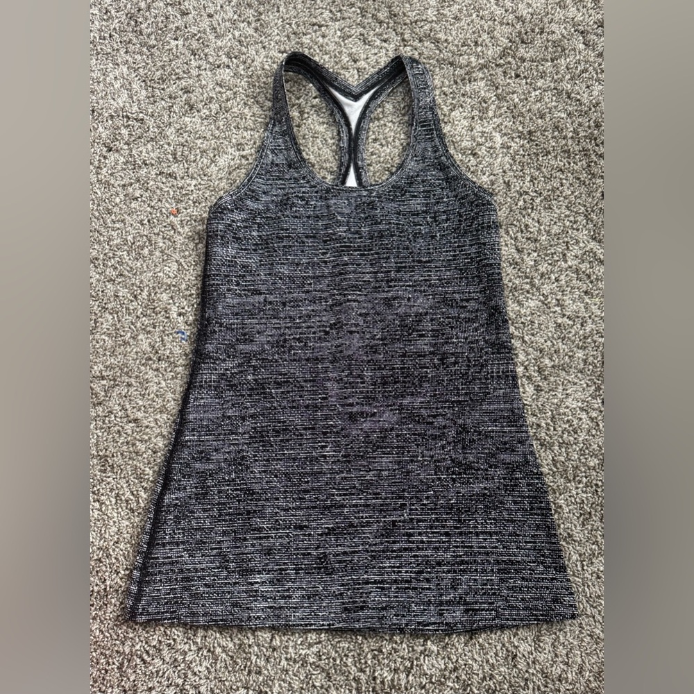 lululemon athletica Black Tank Top